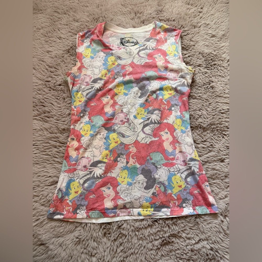 Disney Little Mermaid Character Tank Top